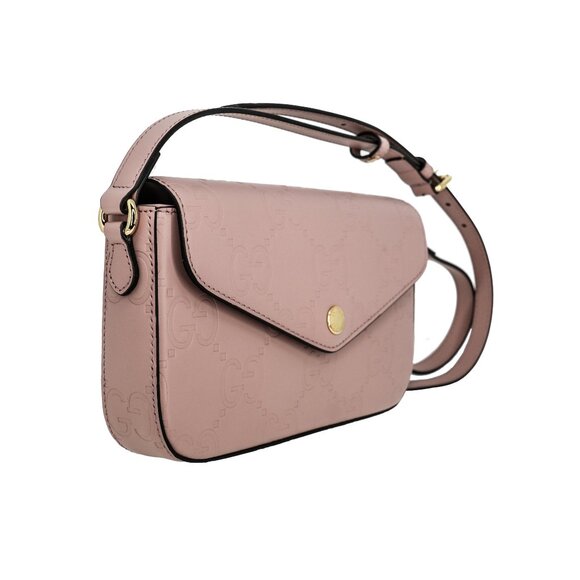 Gucci Monogram GG Leather Crossbody Bag - Picture 2 of 10